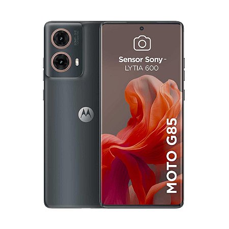 Smartphone Motorola Moto G85 5G 256GB 16GB RAM Boost Grafite