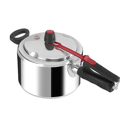 Panela de Pressão Clock 3L Fechamento Interno PPFI Polida