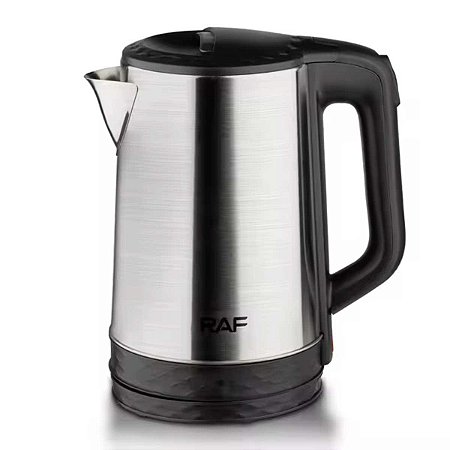 Chaleira Elétrica RAF 2,3 Litros 1800W Ref.7928 Inox 220V