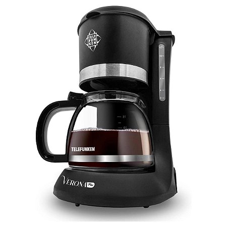 Cafeteira Elétrica Telefunken 1.2L 900W Verona Plus 220V