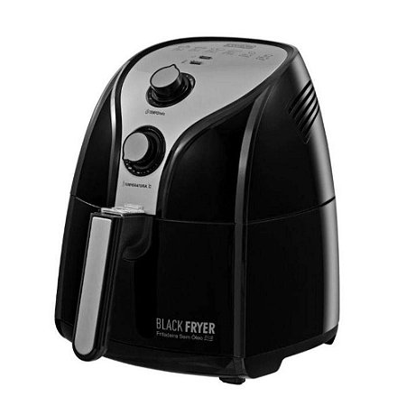 Fritadeira Black Fryer S/ Óleo 2,5L 220V - Black & Decker