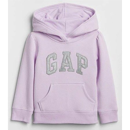 gap logo pullover moletom com capuz