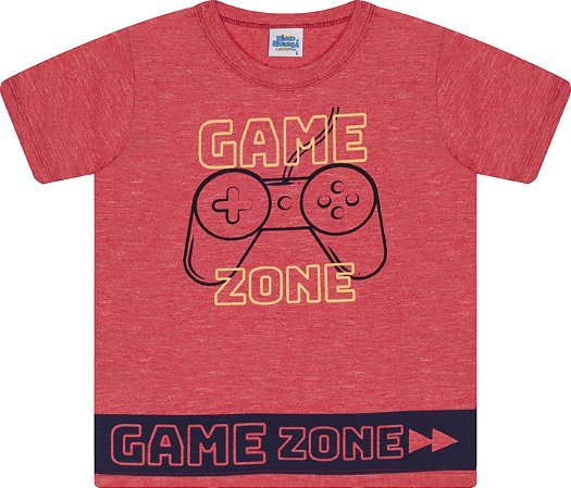 Camiseta meia malha mouline - BICHO BAGUNÇA