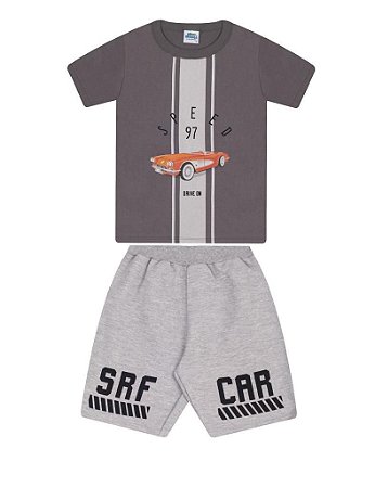 Conjunto masculino - BICHO BAGUNÇA