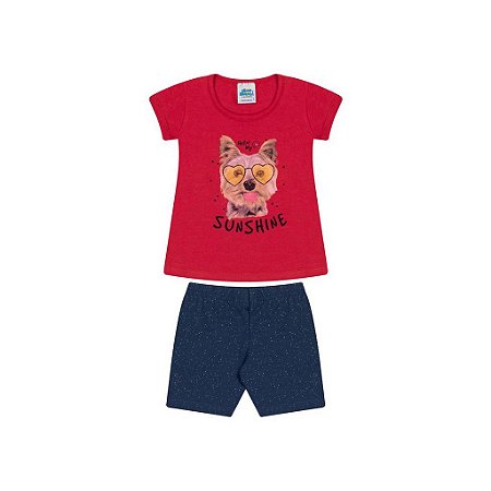CONJUNTO FEMININO - BICHO BAGUNÇA