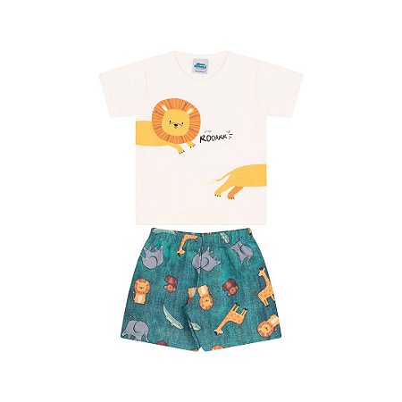 CONJUNTO MASCULINO - BICHO BAGUNÇA