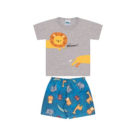 CONJUNTO MASCULINO - BICHO BAGUNÇA