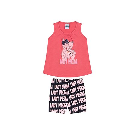 CONJUNTO FEMININO - BICHO BAGUNÇA