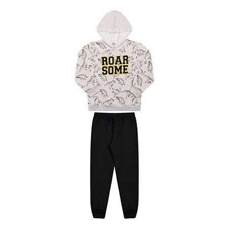 CONJUNTO MASCULINO DE MOLETOM - BICHO BAGUNÇA
