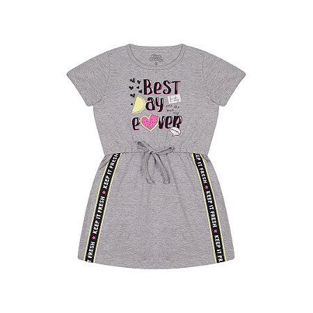 VESTIDO EM COTTON - BICHO BAGUNÇA