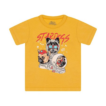 CAMISETA EM MEIA MALHA - BICHO BAGUNÇA