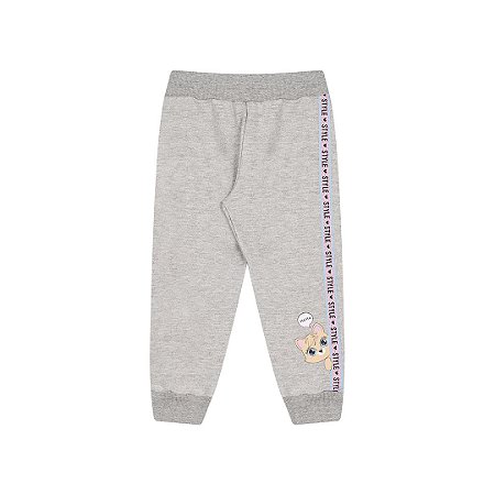 CALÇA DE MOLETOM COM ESTAMPA - BICHO BAGUNÇA