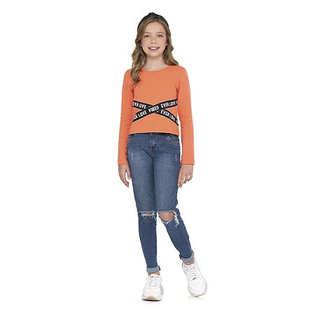 BLUSA EM COTTON - BICHO BAGUNÇA