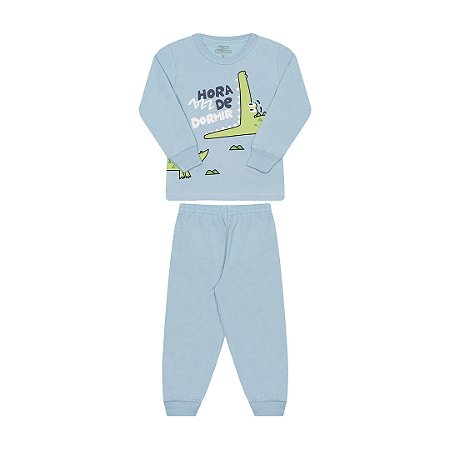 PIJAMA MASCULINO ESTAMPA BRILHA NO ESCURO - BICHO BAGUNÇA