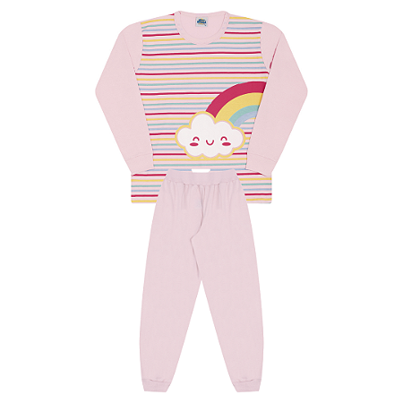 PIJAMA FEMININO ESTAMPA BRILHA NO ESCURO - BICHO BAGUNÇA