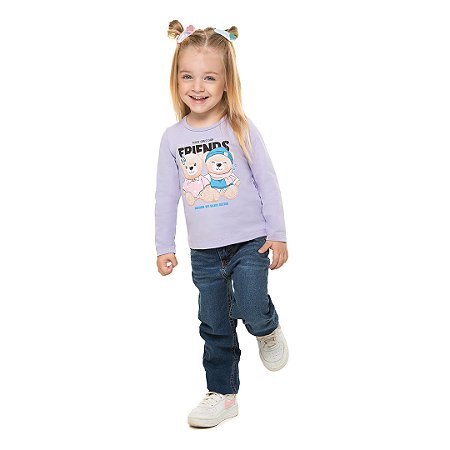 BLUSA FEMININA DE COTTON - BICHO BAGUNÇA