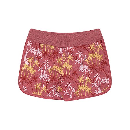 SHORTS DE MOLETINHO G FLAME ESTAMPADA - BICHO BAGUNÇA