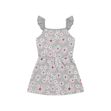 VESTIDO EM MEIA MALHA ESTAMPADO - BICHO BAGUNÇA