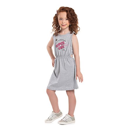 VESTIDO EM COTTON - BICHO BAGUNÇA