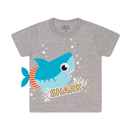 CAMISA MEIA MALHA C/ APLIQUE - BICHO BAGUNÇA