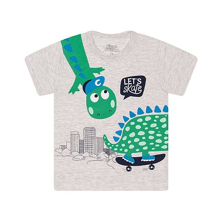 CAMISA MEIA MALHA C/ PUFF - BICHO BAGUNÇA