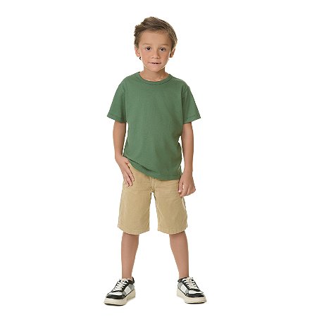 CAMISETA EM MEIA MALHA BASICA - BICHO BAGUNÇA