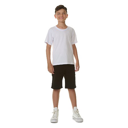 CAMISETA EM MEIA MALHA BASICA - BICHO BAGUNÇA