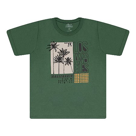 CAMISA DE MEIA MALHA COM RELEVO NA ESTAMPA - BICHO BAGUNÇA