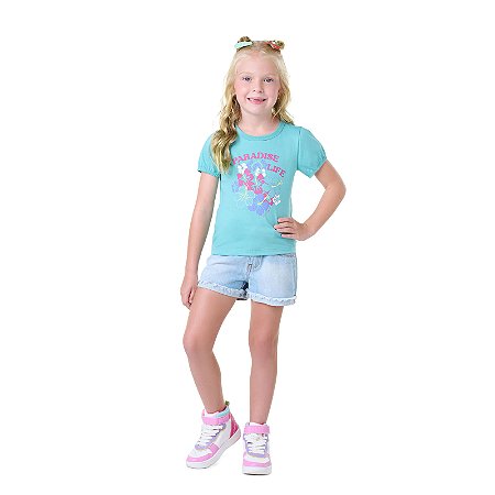 BLUSA EM MEIA MALHA - BICHO BAGUNÇA