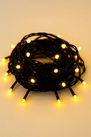PISCA AMARELO FIO PRETO 10M 110V