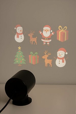 PROJETOR LED NATAL LUZ RGB USO EXTERNO BIVOLT