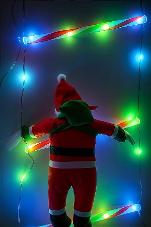 PAPAI NOEL NA ESCADA 60L 1M BIVOLT