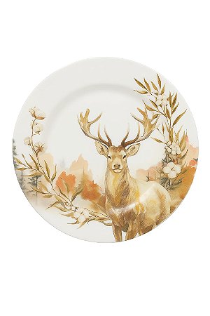 PRATO RASO MELAMINA CERVO BEGE