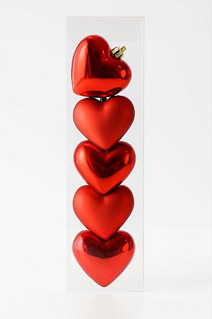 CORAÇÃO 6CM C/5