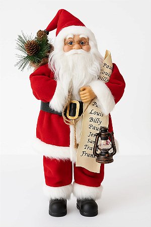 PAPAI NOEL 45CM VERMELHO