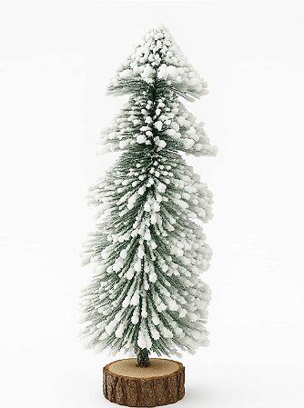 ÁRVORE NATALINA MESA 30CM NEVADA