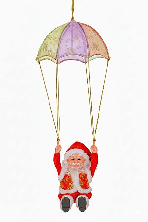 PAPAI NOEL MALABARISTA NO PARAQUEDA