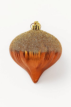 BOLA NATALINA DECORADA 10CM