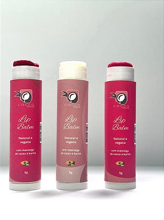 Lip Balm - Hidratante Labial - NOVAS CORES