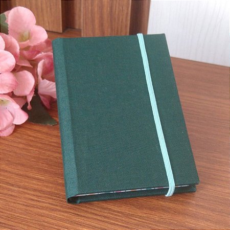 Caderninho A6 Verde