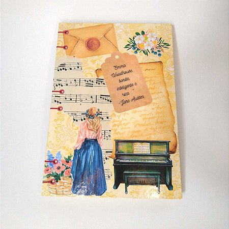 Caderno Jane Austen Emma Woodhouse