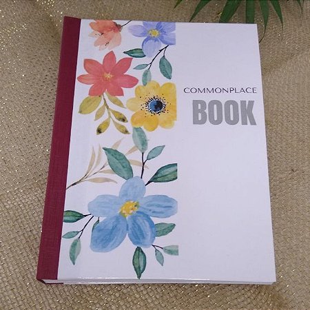 Caderno Commonplace Book Floral