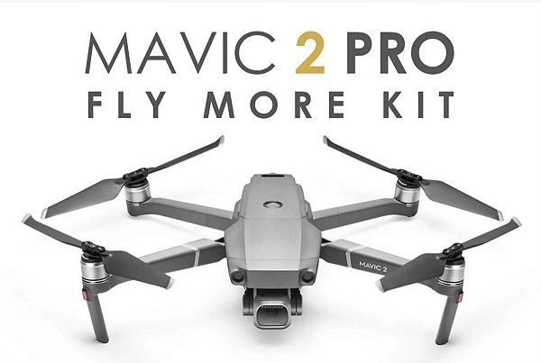 Drone DJI Mavic 2 Pro Fly More Combo Câmera 4K