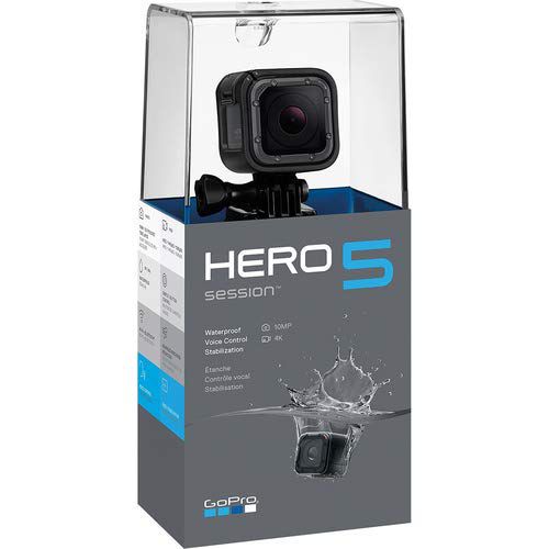 Câmera GoPro Hero5 Session Grava em 4K Gray - RFB