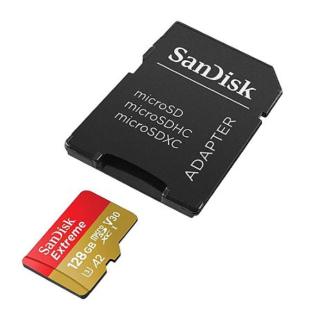 Cartão de memoria microSD SanDisk Extreme 128 GB