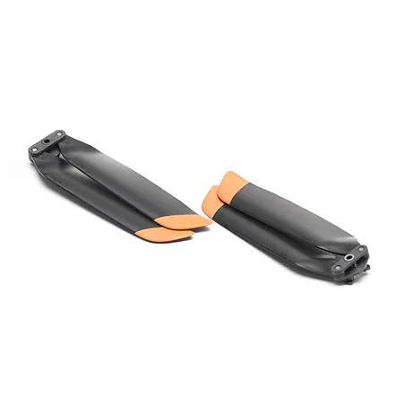 Detalhe do design aerodin&acirc;mico das h&eacute;lices dobradas