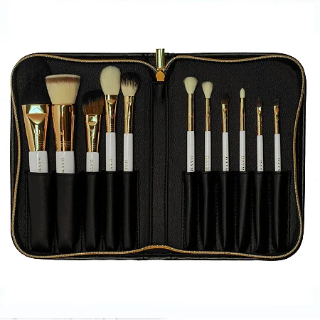 KIT Pinceis Alessandro Alcantara -  11 pcs Daymakeup