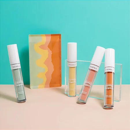 Corretivo Liquido Colorido 5g (camufladores) -  Vizzela