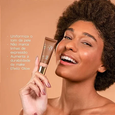 Primer Iluminador Facial - Nádia Tambasco By Océane - Glow Skin