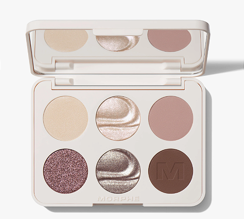 Paleta de sombra Morphe - cor Rich Glitch